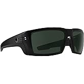 SPY Optic Rebar ANSI, Rectangular Wrap Sunglasses, Color and Contrast Enhancing Lenses