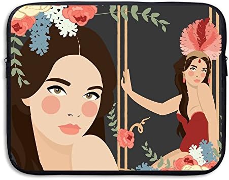 Water Resistant Soft Protective Laptop Sleeve Case, Sexy Girl Bags For 15 Inch