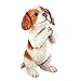 Collections Etc Realistic Pet Praying Figurine, Hand-Painted Statue Indoor or Outdoor Decoration, King Charles