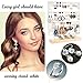 Jewelry Holder Stand Earring Organizer Earring Holder Display Stand for Girl, Selling Jewelry, Stud, Long Earring with Wooden Base (white 3-Tier)