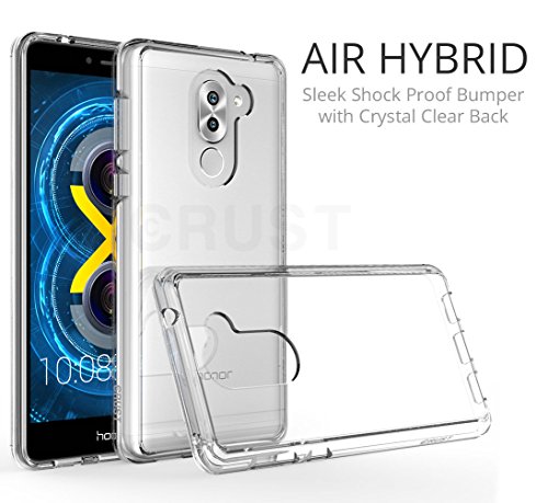 Crust air hybrid clear back cover for huawei honor 6x, …