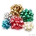 Hallmark Holiday Bow Assortment (20 Gift Bows, 2 Sizes) for Christmas Presents and Birthdays, assorted bow bundle, 6 colors (5XCB1118)