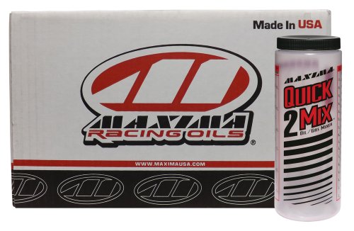 Maxima CS10920-20PK Quick-2-Mix Oil/Gas Ratio Mixing Bottle - 20 oz. Capacity, (Case of 20)