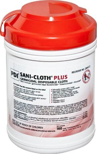 Pdi, Inc Sani, Cloth Plus Germicidal Disposable Cloths, 26 Pound