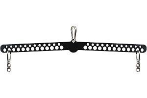 KORIKAHM Multi-Grip LAT Pull Down Bar for Home Gym Fitness, Spreader Plate LAT Pulldown Attachments for Pulley System Cable Machine, Double to Single Cable Attachment Exercise Handle