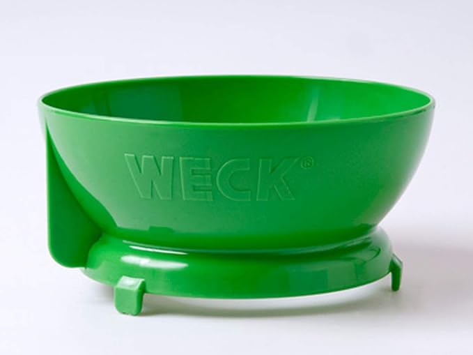 Weck Einfülltrichter Kunststoff, Grün 15.4 x 14.4 x 7 cm