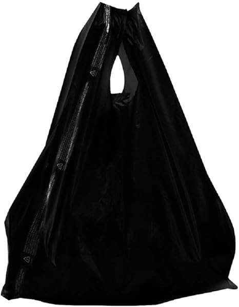 Amazon.com: Plastic Bags 11.5 x 6.5 x 22 Black T-Shirt Bags 11 1/2 x 6 1/2 x 22. Pack of 100 