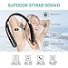 Bluetooth Headset, GRDE Bluetooth Headphones-[30 Hrs Playtime] Wireless Stereo Neckband Foldable Sport Earbuds with Mic Retractable Earphones Compatible for X/8/7/XS Plus Samsung Galaxy S8 S9 S10