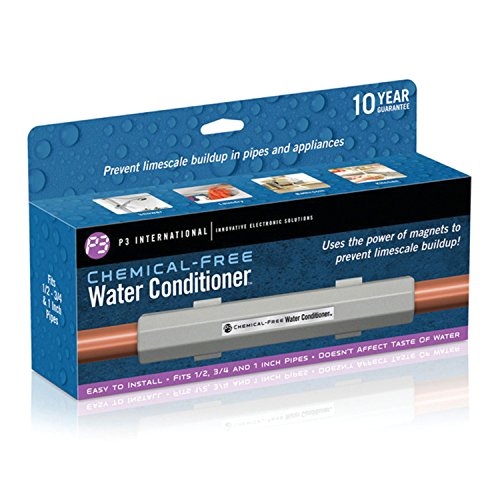 P3 P7920 Chemical-Free Water Conditioner for Standard 3/4-Inch Pipes