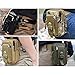 Mokasi@1000D Pouch Nylon Tactical Molle Bag Militarywith a Belt Loop Utility Waist Pack Pocket Money Purse for iPhone 6s 6 Plus 5s 5c Samsung Galaxy Note 5 4 3 LG G4 G3 (Khaki)