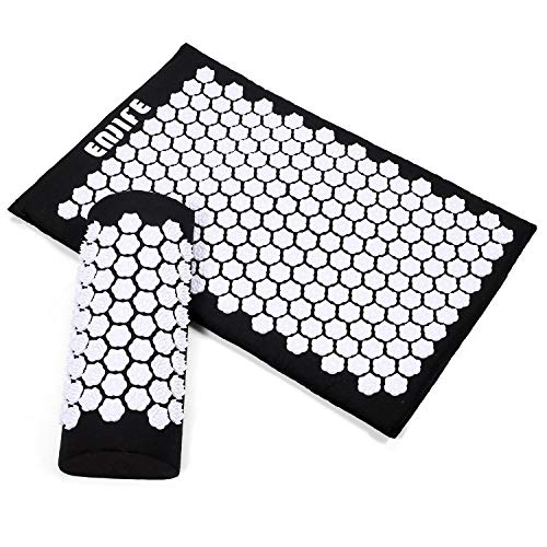 ENJIFE Acupressure Mat Pillow Set Lotus Massage Cushion Set Full Body
