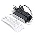 Krator Hidden Antenna - for Car, Truck, Motorcycle, Boat, Golf Cart, Campers, Amplified Antenna AM FM WB Universal Fit Compatible with All Applications AM FM Car Radio Stereo Windshield Hidden Antenna, Black, (TLB1800)