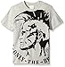 Diesel Boys' Big Tided Short Sleeve Logo T-Shirt, Gregio Melange, 10