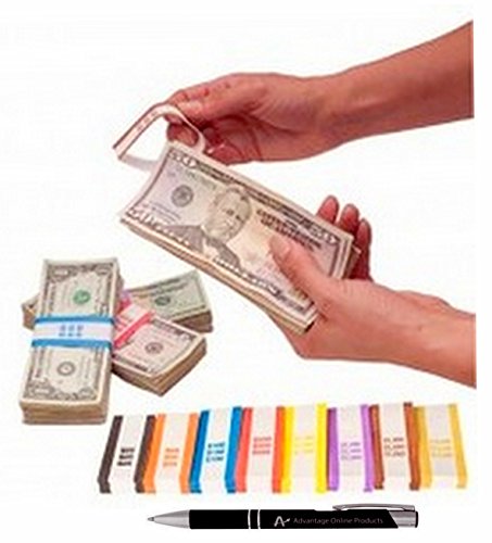 4,000 Assorted Currency Straps/Bands by MMF, 8 Most Popular, 500 of each - Thumbnail 2