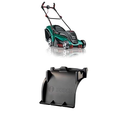 Bosch Akku Rasenmäher Rotak 430 LI (2 Akku, 36 Volt System, im Karton) + MultiMulch-Rotak 40/43-Modelle
