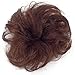 Messy Bun Curly Hair Bun Scrunchies Wavy Chignon Ponytail Hair Extensions Thick Updo Hairpieces for Women Girls