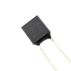 5Pcs New A2-3A-F Aupo Thermal Fuse Cutoff TF 115C