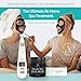 DermaPRO Pore Vacuum Blackhead Remover - Pore Cleanser Vacuum with 6 Extraction Heads - Face Vacuum Pore Cleanser with Dead Sea Mud Mask and Spa Headband