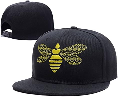 HAIHONG Heisenberg Breaking Bad Logo Adjustable Snapback Embroidery Hats Caps - Black