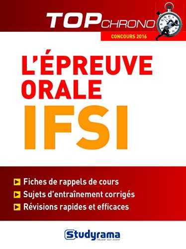 L' épreuve orale IFSI