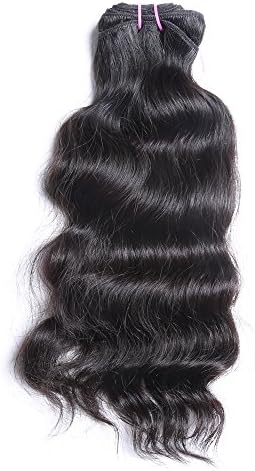 Mayflower Indian Virgin Hair Bouncy Curl One Bundle Raw Indian Temple Hair (16")