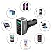 Quick Charge 3.0 Car Charger, UNITEK 42W 3 Port USB Aluminum Car Charger With QC 3.0 ( Quick Charge 2.0 Compatible ) And SmartID Technology