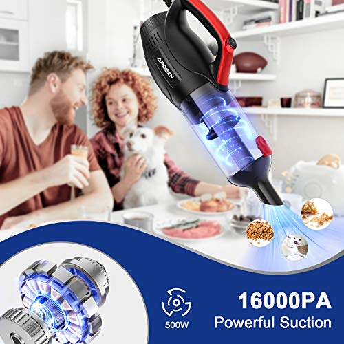 APOSEN Handheld Vacuum 16KPA Powerful Suction Dustbuster Handheld