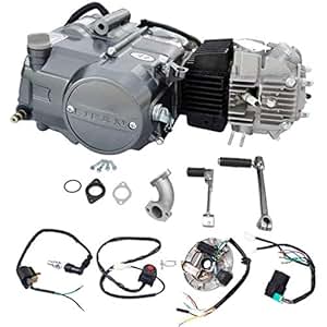 Amazon.com: WPHMOTO Lifan 125cc Engine Motor And Wire ... lifan 90cc wiring diagram 
