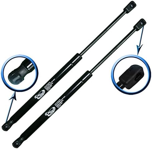 Two Front Hood Gas Charged Lift Supports for 2007-2009 Audi S8 Sedan & 2004-2010 Audi A8 Quattro Sedan. LSC-0370-2