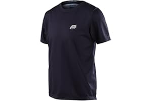 TROY LEE DESIGNS Youth Flowline SS Jersey Solid Black BLACK / XL