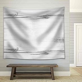 Wood Texture Background Old Panels - Fabric Wall Tapestry Home Decor - 51x60 inches