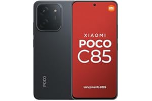 QUANDO A INTERNET NÃO PODE CAIR MESMO — Smartphone Xiaomi Poco C85 NFC Preto 8GB RAM 256GB ROM