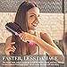 One Step Hair Dryer，CHJPRO Oval Hair Dryer Volumizing Styler Comb Negative Ion Generator Hair Straightener Brush Hot Air Brush