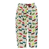 LazyOne Unisex Pattern Moose Flannel PJ Trousers Adult