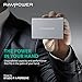 USB Charger RAVPower 40W 4-Port Metal Desktop Charger Charging Station with iSmart 2.0 Tech for iPhone X / 8/ 7 / 6s / Plus, Galaxy S7 / S6 / Edge / Plus, Note 5 / 4 and More