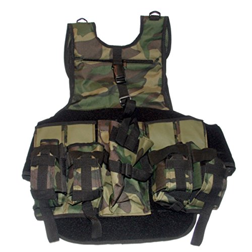 GXG Deluxe Camo Paintball Tactical Vest Pricepulse