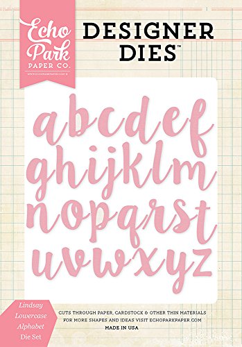 Echo Park Paper Company Echo Park Dies-Lindsay Lowercase Alphabet