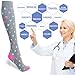 Compression Socks Women Men 15-20 mmHg, 6/7/12-Pairs Mens Womens Athletic Sock for Dress,Running,Medical,Varicose Veins,Travel (Multicolour-6 Pairs, L/XL(US Women 8-15.5/US Men 8-14))thumb 1