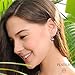 Women's Heart Crystals Earrings Drop Dangle Fish Hook Earrings for Birthday Anniversary Christmas Mother's Day Valentine's Day, Gifts for Her