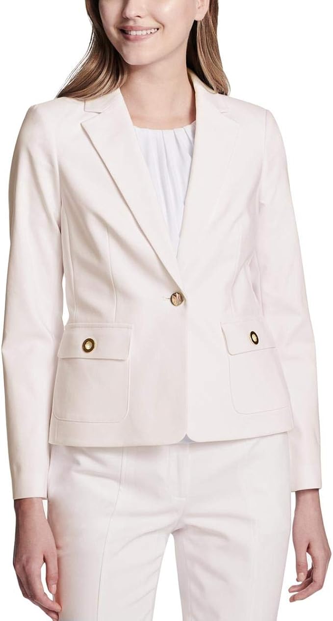 calvin klein pink blazer