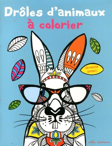 Drôles d'animaux à colorier