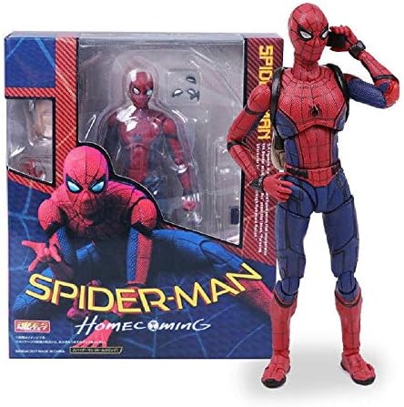 NiceGo Spiderman Action Figure 6 inch Hot Toys The Legends Figures Christmas Collectibles Halloween Mini Small Amazing PVC Toy Collectable Gift Collectibles Collectible Birthday Gifts for Kids Baby