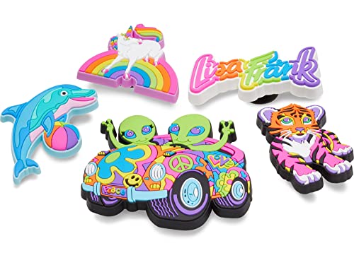 Crocs Jibbitz Shoe Charms – Cute Lisa Frank Multi Pack