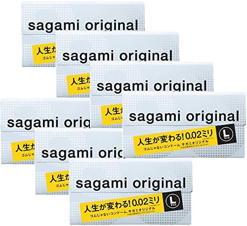 [Sets] Sagami Original 002 L size 12 pieces x 7 boxes