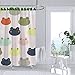 CHICTIE Frog Shower Curtain Hooks Rings,Set of 12 Green Decorative Shower Curtain Hooks,Stainless Steel Rustproof Animal Shower Rings for Bathroom