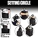 KMMOTORS Aladdin Sturdy Car Trash Can, Garbage Can, Trash Bags Included (Medium)