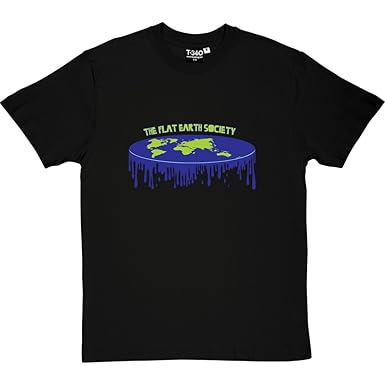 flat earth t shirt