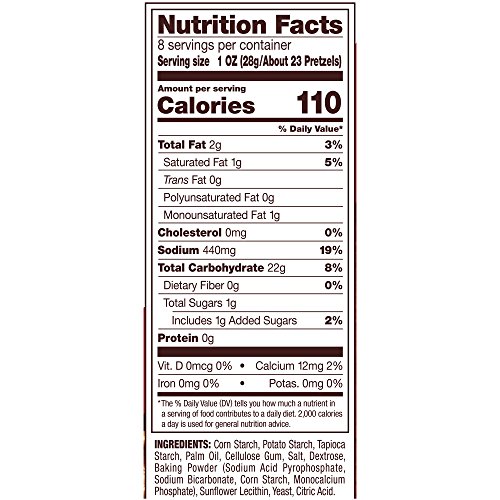 SNYDER’S OF HANOVER GLUTEN FREE MINI PRETZELS, 8 OUNCE