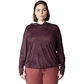 Mountain Hardwear Women's Crater Lake Long Sleeve Hoody for Hiking, Camping, Backpacking, and Casual Wear