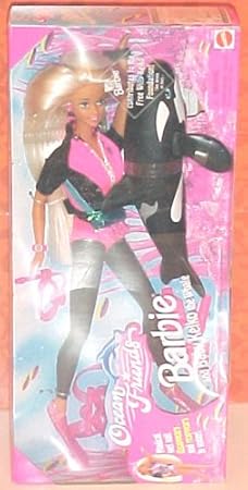 Ocean Friends Barbie and Baby Keiko the Whale Set